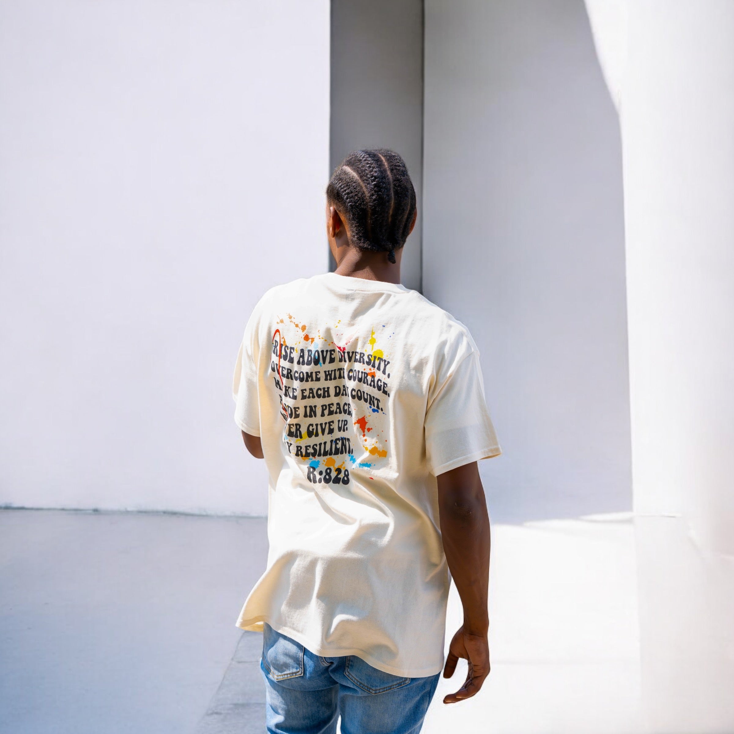R 8:28 Inspiring Acronym - Unisex Tee