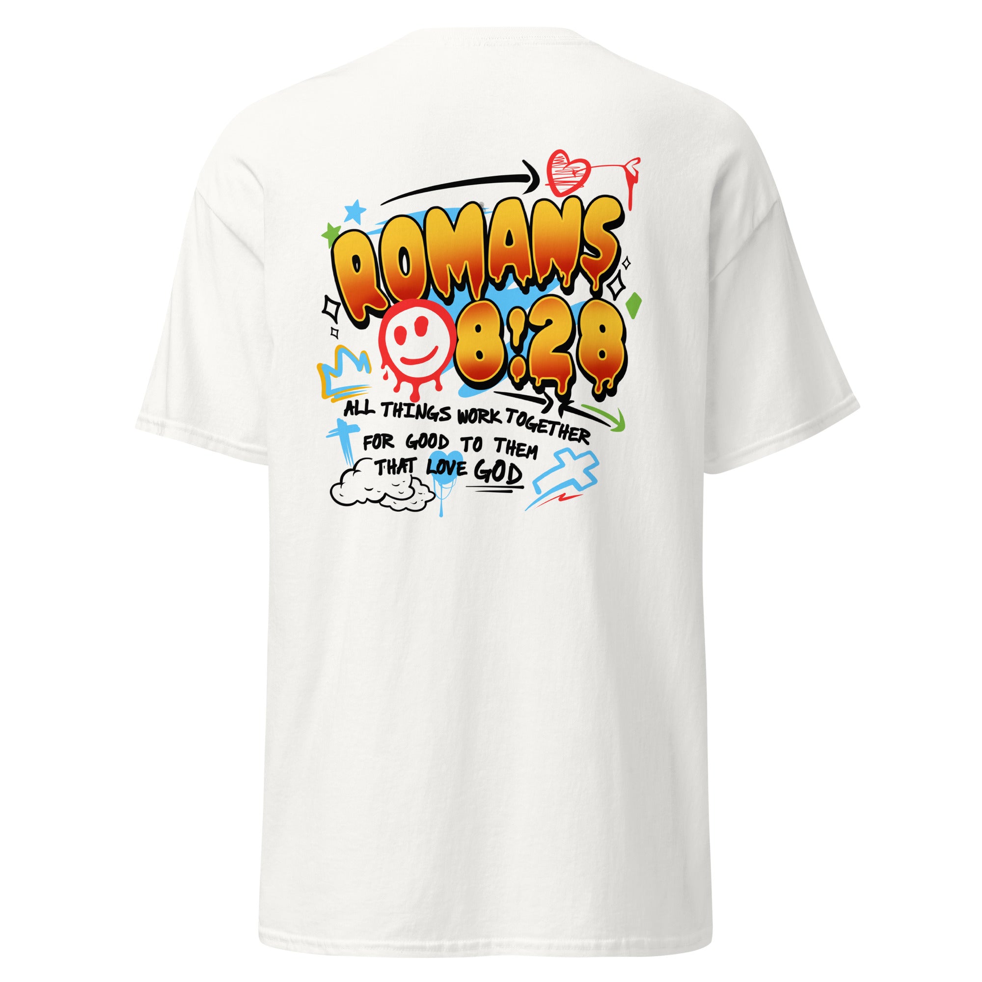 Romans 828 Graphic  - Unisex Tee