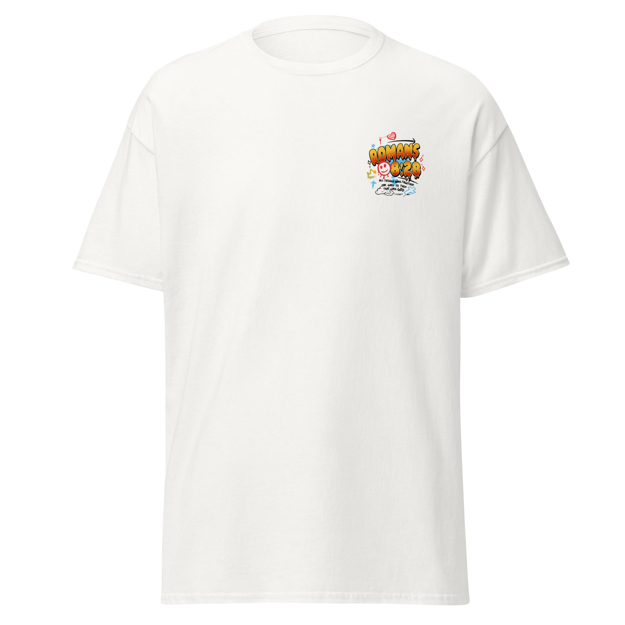 Romans 828 Graphic  - Unisex Tee